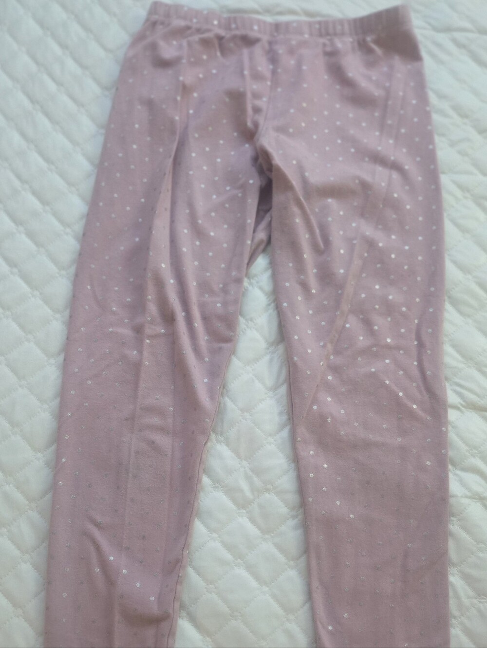 The Children's Place Dusty Pink Polka Dot Leggings
